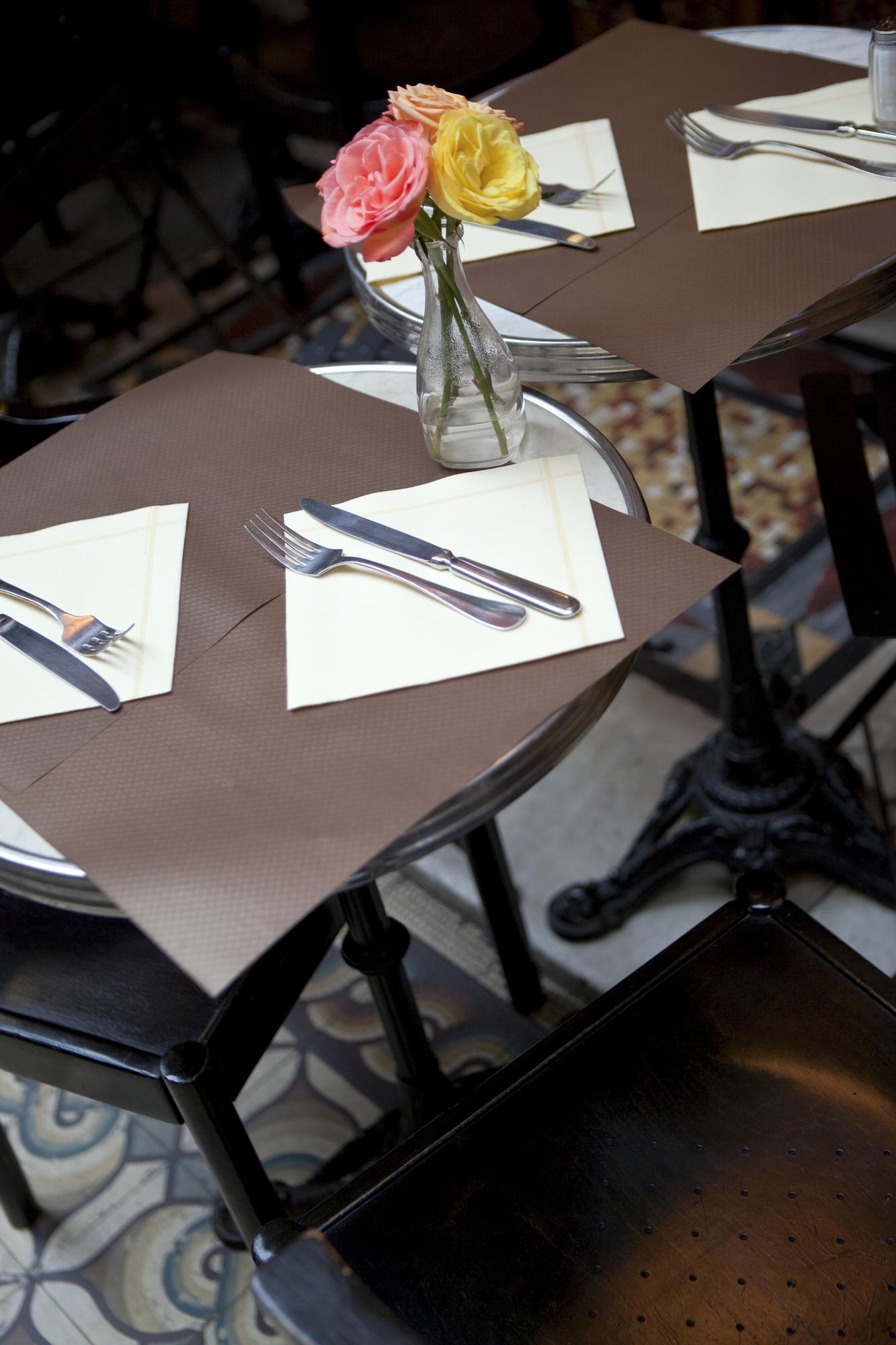 Folder with menu proposals and notes